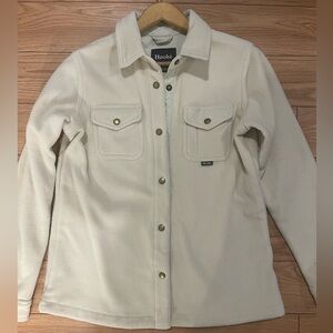 Hooké polar fleece Women's Classic Cream vest overshirt XS